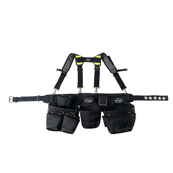 Deadon Tool Belt, Suspension Rig, Framers, 30", 1680 Denier Poly Material, 19 Pockets HDP369857 - main